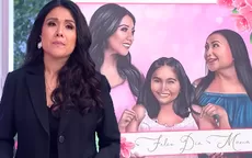 Tula Rodríguez lloró tras recibir hermoso cuadro de Valentina por el Día de la Madre - Noticias de colorina-madre-siempre