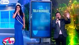 	<p>Tula Rodríguez fue troleada en vivo al revelar su talla, peso y medidas.</p>