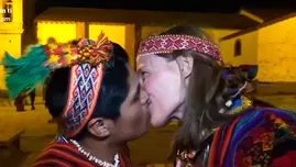 	<p>Turista canadiense se enamoró de joven cusqueño y se casaron en matrimonio andino inca.</p>