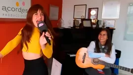 La Uchulú se prepara para su debut como cantante con Julie Freundt: Quiero ser la Christina Aguilera de Perú.