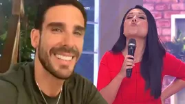 Varo Vargas sorprendió a Tula Rodríguez y le pidió besos en vivo.