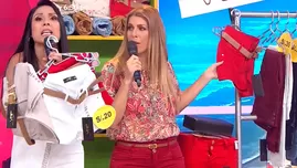 	<p>Viviana Rivasplata remató sus jeans desde 20 soles y Tula Rodríguez se lo llevó todo.</p>