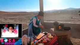 	<p>Conoce a la Cholita Julia, famosa youtuber en Puno cocinando en las alturas.</p>