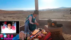 Puno: conoce a "Cholita Julia", sensación en YouTube con sus recetas en el campo