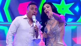 Christian Cueva y Pamela Franco cantaron en vivo por primera vez