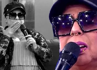 Lucía de la Cruz lloró al recordar a sus familiares fallecidos