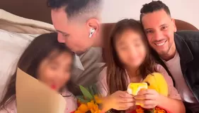 Anthony Aranda emocionó a Melissa Paredes con sorpresa a su hija