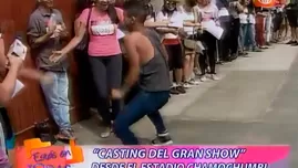 	<p>Casting para el Gran Show</p>