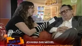 	<p>Mira la entrevista que le realizó Johanna San Miguel.</p>