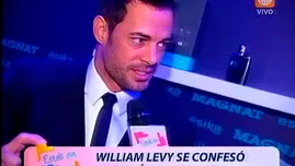 ¿Cómo fue la experiencia de William Levy en nuestro país?