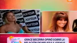 Grace Becerra opinó sobre la mamá de Joshua Ivanoff