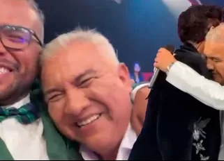 Manolo Rojas en su última aparición pública | Composición: Katherine Lozano