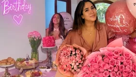 Melissa Paredes celebró a lo grande su cumpleaños