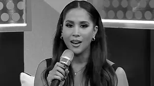 Melissa Paredes reaccionó así tras dura predicción en vivo