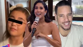 Melissa Paredes se quebró por sorpresa de su hija y Anthony