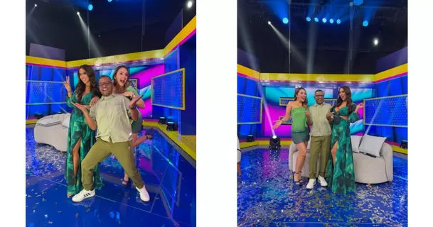 Melissa y Ximena como conductoras.