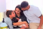 Natalie Vértiz: Liam Eskenazi enternece al besar a su hermanito Leo