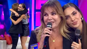 Natalie Vértiz se emocionó por conmovedora sorpresa de su mamá