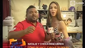 Natalie Vértiz y Choca te muestran el detrás de cámaras del Cirque du Soleil