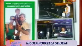 	<p>Nicola Porcella se deja ver junto a su ex Francesca Lazo.</p>