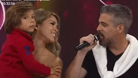 Sheyla Rojas: Pedro Moral le cantó en vivo tema del Dúo Idéntico