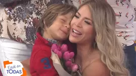 	<p>Sheyla Rojas recibió tierno mensaje de su hijo Antoñito por su cumpleaños.</p>