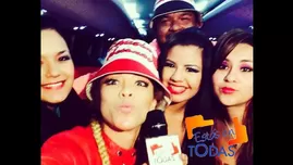 	<p>Sheyla Rojas y Choca compartieron un día con Corazón Serrano.</p>