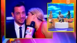 	<p>Sheyla Rojas entrevistó a William Levy</p>