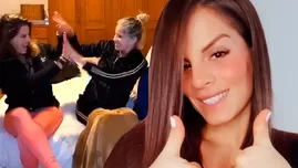 	<p>Alejandra Baigorria celebró que su mamá salió de <span class="caps">UCI</span> y ya está en casa con tierno TikTok.</p>