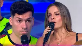 Alejandra indignada con Patricio | Composición: Katherine Lozano | Fuente: América Televisión