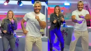Alejandra Baigorria y Mario Irivarren bailaron tras reconciliación. | Fuente: TikTok Alejandra Baigorria