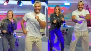 Alejandra Baigorria y Mario Irivarren bailaron tras reconciliación. | Fuente: TikTok Alejandra Baigorria