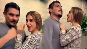 Allison Pastor 'marca territorio' con Erick Elera con este baile