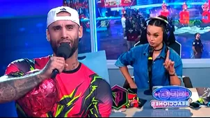 Angie Arizaga advirtió a Jota Benz por revelar su verdadero nombre