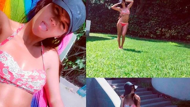 	Angie Arizaga luce figura de infarto en Instagram