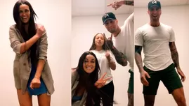 	<p>Angie Arizaga y Jota Benz protagonizaron tierno TikTok junto a Evelyn Arizaga.</p>