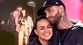 Angie Arizaga y Jota Benz se dieron romántico beso durante su primer concierto como solista