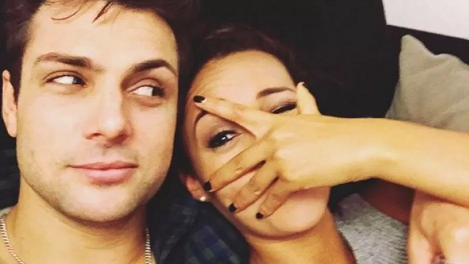 Angie y Nicola compartieron con sus seguidores estas imágenes