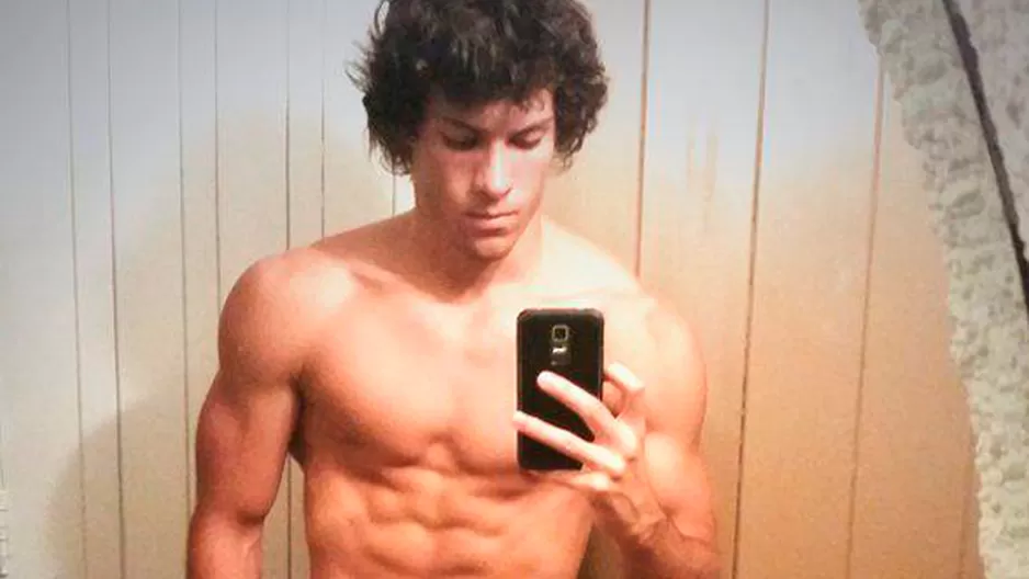 	Patricio Parodi disfrutó un día de playa