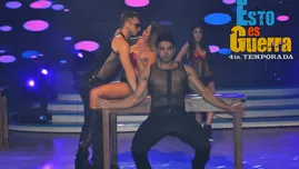 	<p>Equipo de los leones en musical de sexy dance.</p>