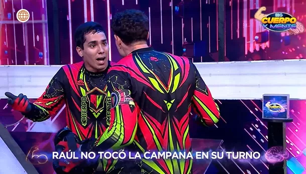 Hugo García gritando a Raúl Carpena.