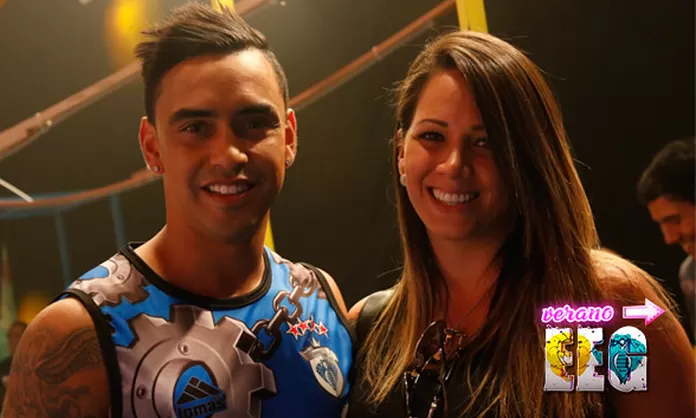 Diego Chávarri fue sorprendido por Melissa Klug en la gran final de EEG