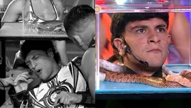 Emil entró en pánico en reto con serpientes