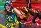 Ducelia Echevarría ganó a Alejandra Baigorria en juego de fuerza extrema y lo celebró así