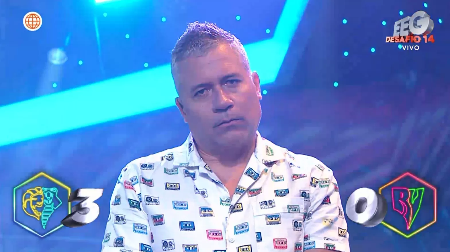 Mathías Brivio molesto en Esto Es Guerra