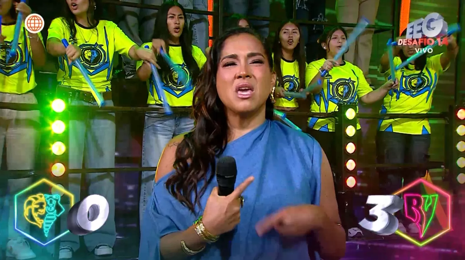 Katia Palma furiosa por Raúl Carpena en Esto Es Guerra