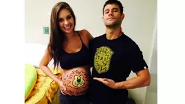 	<p>Yaco y Natalie esperan a su bebé Liam</p>