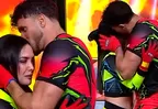 Fabio Agostini besó a Rosángela Espinoza por elogiarlo en EEG