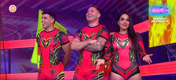 Combatientes reaccionando a Fabio tildando a Pato de traicionero | Fuente: América Televisión