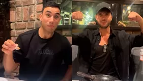 Fabio Agostini tuvo detallazo con Said y Facundo en reencuentro